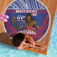 Samoa Independence Day Beach Blanket 64th Anniversary Toa O Samoa LT14 - Polynesian Pride