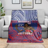 Samoa Independence Day Blanket 64th Anniversary Toa O Samoa