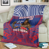 Samoa Independence Day Blanket 64th Anniversary Toa O Samoa