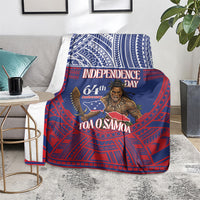 Samoa Independence Day Blanket 64th Anniversary Toa O Samoa