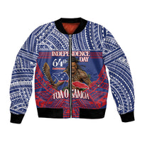 Personalised Samoa Independence Day Bomber Jacket 64th Anniversary Toa O Samoa