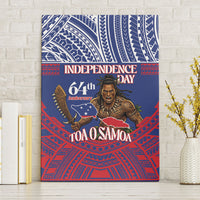 Samoa Independence Day Canvas Wall Art 64th Anniversary Toa O Samoa