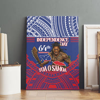 Samoa Independence Day Canvas Wall Art 64th Anniversary Toa O Samoa
