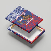 Samoa Independence Day Canvas Wall Art 64th Anniversary Toa O Samoa