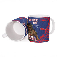 Samoa Independence Day Ceramic Mug 64th Anniversary Toa O Samoa