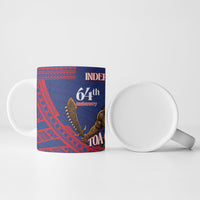 Samoa Independence Day Ceramic Mug 64th Anniversary Toa O Samoa