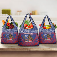 Samoa Independence Day Grocery Bag 64th Anniversary Toa O Samoa