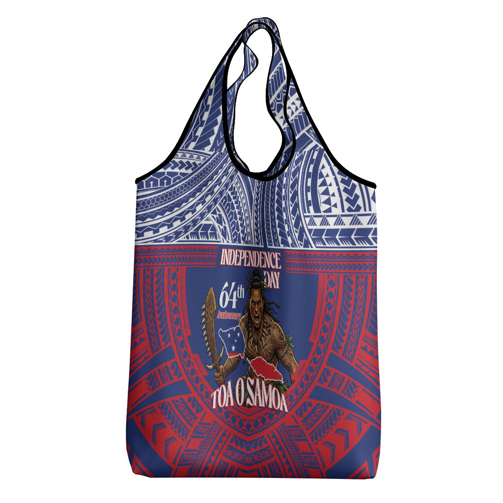 Samoa Independence Day Grocery Bag 64th Anniversary Toa O Samoa