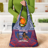 Samoa Independence Day Grocery Bag 64th Anniversary Toa O Samoa