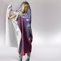 Samoa Independence Day Hooded Blanket 64th Anniversary Toa O Samoa