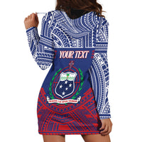 Personalised Samoa Independence Day Hoodie Dress 64th Anniversary Toa O Samoa
