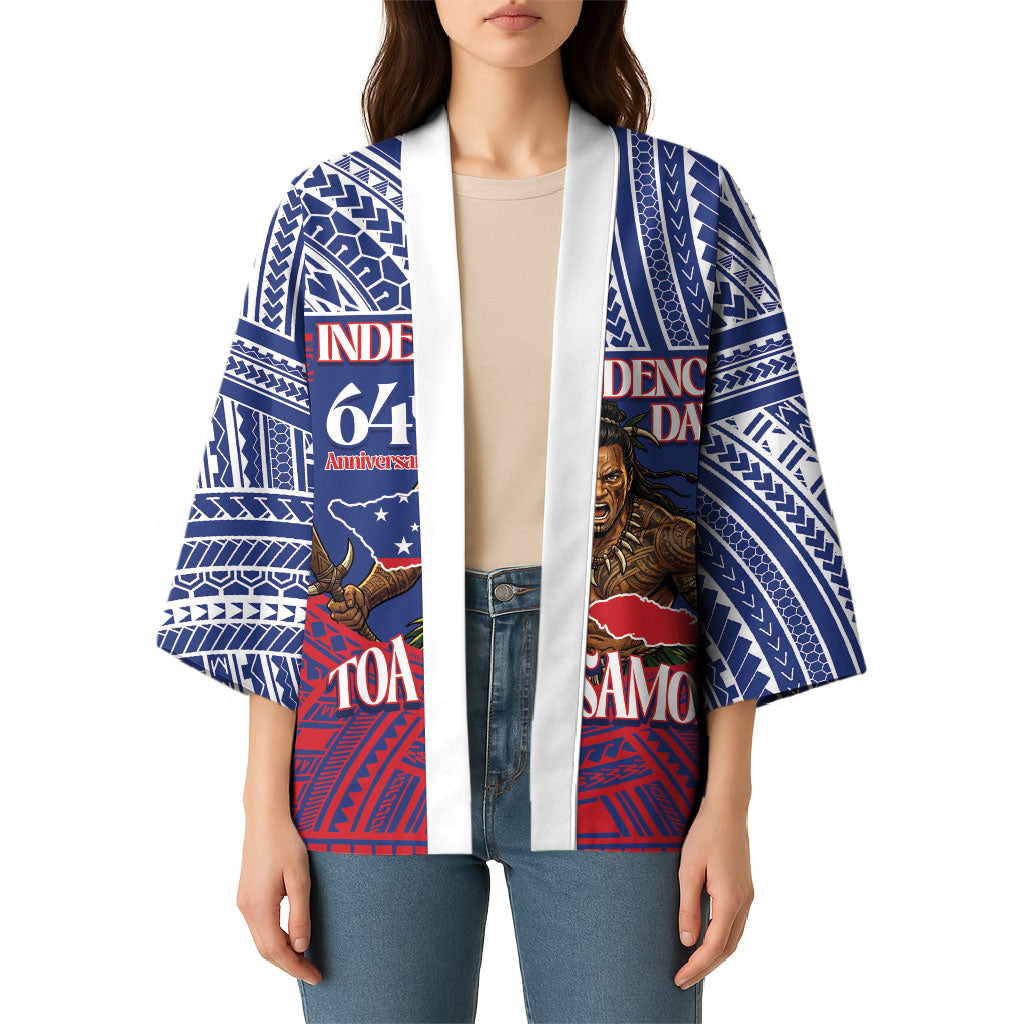 Personalised Samoa Independence Day Kimono 64th Anniversary Toa O Samoa