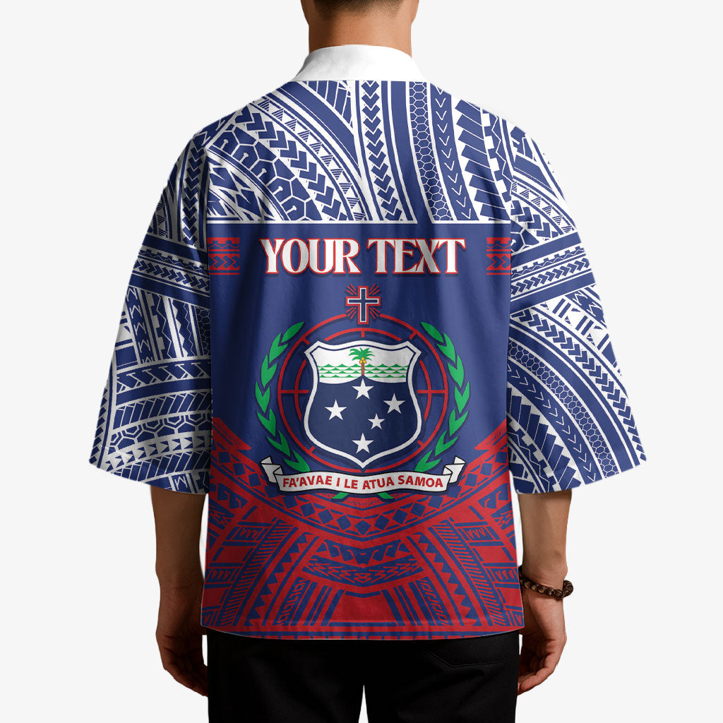 Personalised Samoa Independence Day Kimono 64th Anniversary Toa O Samoa