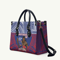 Samoa Independence Day Leather Bag 64th Anniversary Toa O Samoa