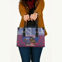 Samoa Independence Day Leather Bag 64th Anniversary Toa O Samoa