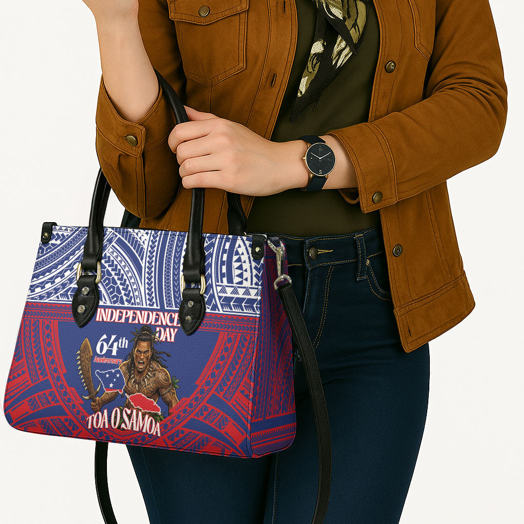 Samoa Independence Day Leather Bag 64th Anniversary Toa O Samoa