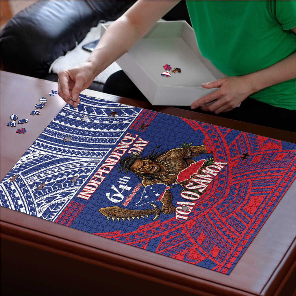 Samoa Independence Day Puzzle 64th Anniversary Toa O Samoa