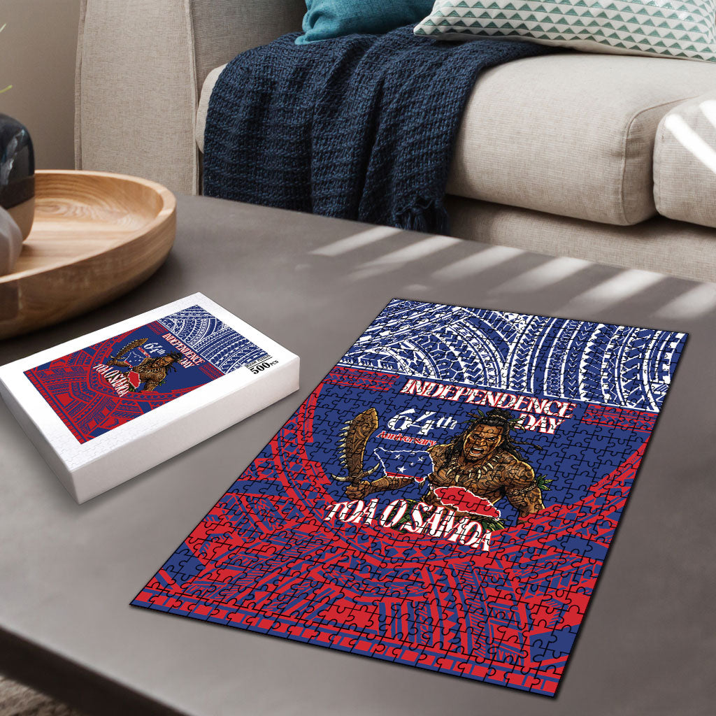Samoa Independence Day Puzzle 64th Anniversary Toa O Samoa