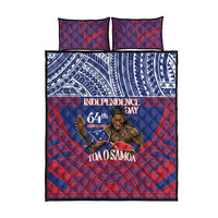 Samoa Independence Day Quilt Bed Set 64th Anniversary Toa O Samoa LT14 - Polynesian Pride