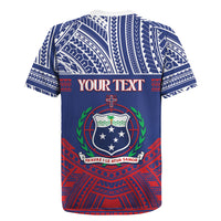 Personalised Samoa Independence Day Rugby Jersey 64th Anniversary Toa O Samoa