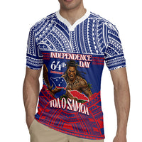 Personalised Samoa Independence Day Rugby Jersey 64th Anniversary Toa O Samoa