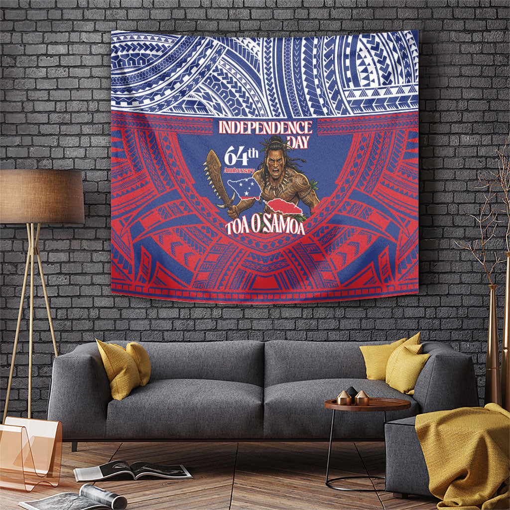 Samoa Independence Day Tapestry 64th Anniversary Toa O Samoa