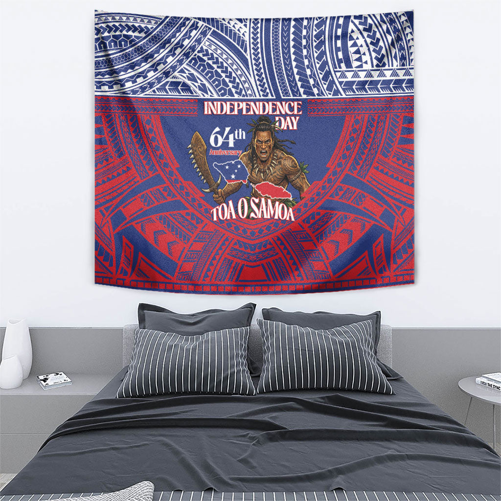 Samoa Independence Day Tapestry 64th Anniversary Toa O Samoa