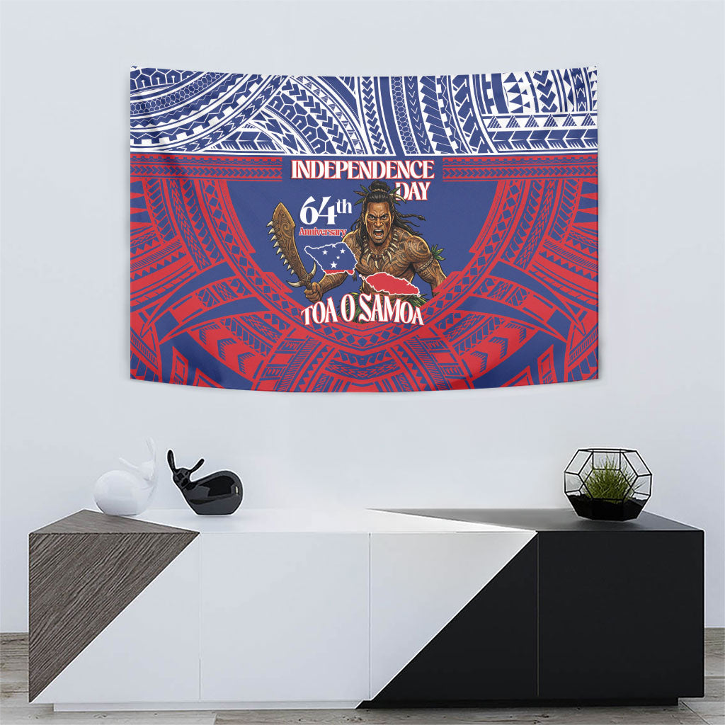 Samoa Independence Day Tapestry 64th Anniversary Toa O Samoa