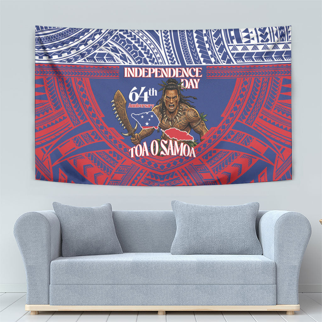 Samoa Independence Day Tapestry 64th Anniversary Toa O Samoa