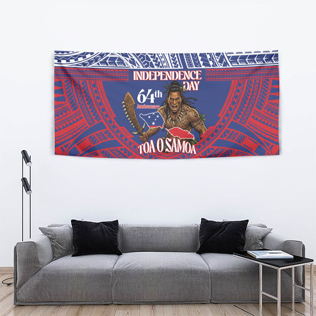 Samoa Independence Day Tapestry 64th Anniversary Toa O Samoa