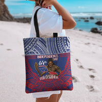 Samoa Independence Day Tote Bag 64th Anniversary Toa O Samoa