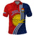 Kiribati Independence Day Polo Shirt Happy 44th Anniversary Hibiscus Polynesian LT14 Red - Polynesian Pride