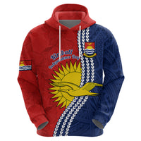Custom Kiribati Independence Day Hoodie Happy 44th Anniversary Hibiscus Polynesian LT14 - Polynesian Pride