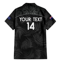 Custom New Zealand Silver Fern Football Family Matching Mermaid Dress and Hawaiian Shirt Summer 2024 Olympic Go Aotearoa LT14 - Polynesian Pride