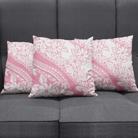 Polynesian Tiare Flower Pink Pastel Vibes Pillow Cover