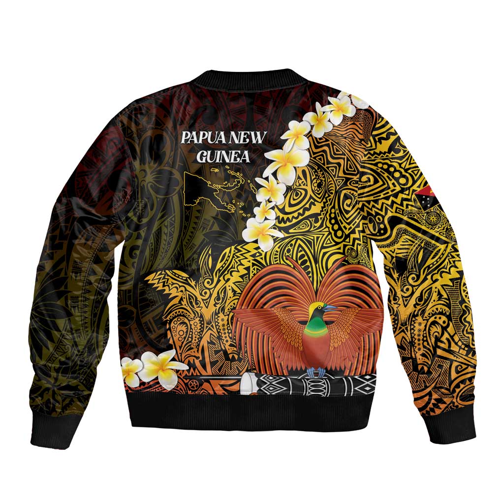 Papua New Guinea 1975 Bomber Jacket Create Our History Inspire Our Future - Polynesian Pride