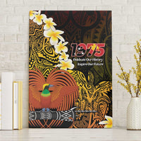 Papua New Guinea 1975 Canvas Wall Art Create Our History Inspire Our Future - Polynesian Pride