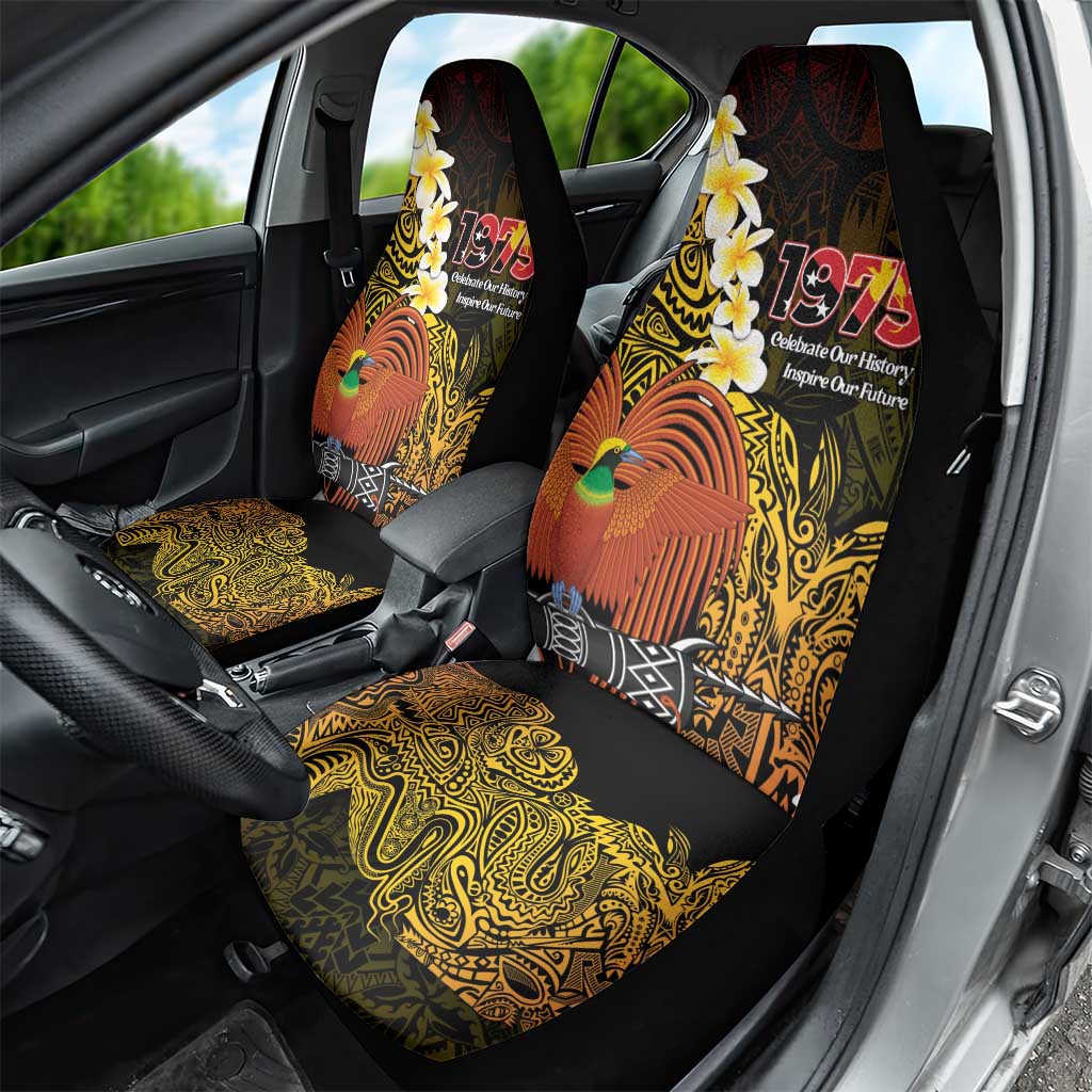 Papua New Guinea 1975 Car Seat Cover Create Our History Inspire Our Future - Polynesian Pride
