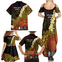 Papua New Guinea 1975 Family Matching Summer Maxi Dress and Hawaiian Shirt Create Our History Inspire Our Future - Polynesian Pride