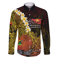 Papua New Guinea 1975 Family Matching Summer Maxi Dress and Hawaiian Shirt Create Our History Inspire Our Future - Polynesian Pride