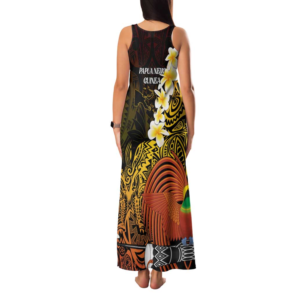 Papua New Guinea 1975 Family Matching Tank Maxi Dress and Hawaiian Shirt Create Our History Inspire Our Future LT14 - Polynesian Pride
