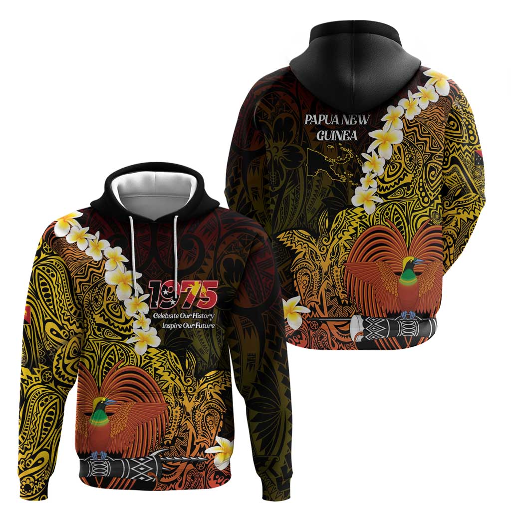 Papua New Guinea 1975 Hoodie Create Our History Inspire Our Future - Polynesian Pride