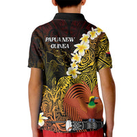 Papua New Guinea 1975 Kid Polo Shirt Create Our History Inspire Our Future LT14 - Polynesian Pride
