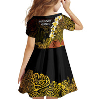 Papua New Guinea 1975 Kid Short Sleeve Dress Create Our History Inspire Our Future - Polynesian Pride