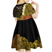 Papua New Guinea 1975 Kid Short Sleeve Dress Create Our History Inspire Our Future - Polynesian Pride