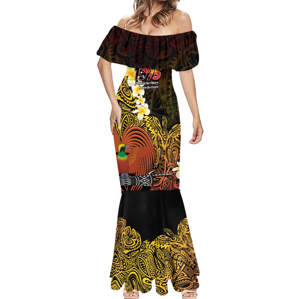 Papua New Guinea 1975 Mermaid Dress Create Our History Inspire Our Future - Polynesian Pride
