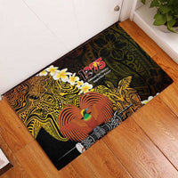 Papua New Guinea 1975 Rubber Doormat Create Our History Inspire Our Future - Polynesian Pride