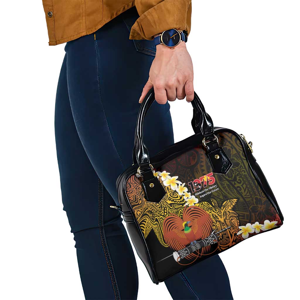 Papua New Guinea 1975 Shoulder Handbag Create Our History Inspire Our Future LT14 - Polynesian Pride