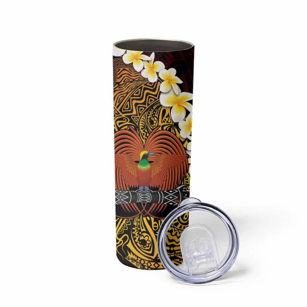 Papua New Guinea 1975 Skinny Tumbler Create Our History Inspire Our Future LT14 - Polynesian Pride