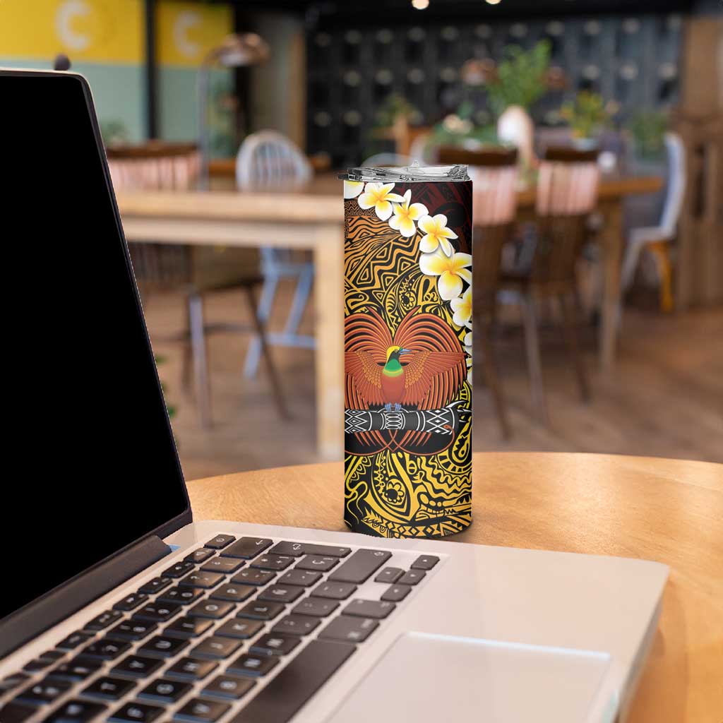 Papua New Guinea 1975 Skinny Tumbler Create Our History Inspire Our Future LT14 - Polynesian Pride